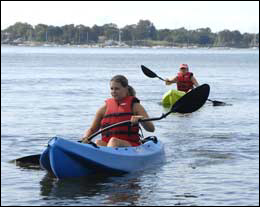 Ergonomic design for hours of fatigue-free kayak paddling 